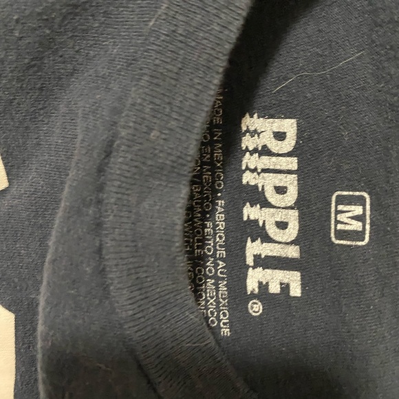 Navy Blue “Peace” T-Shirt - Picture 2 of 3